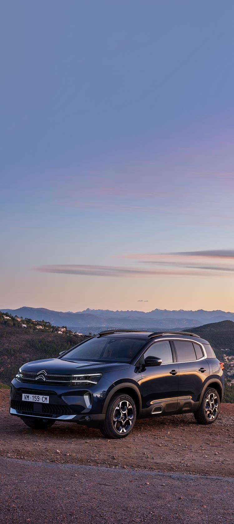 Driving range of Citroën electric and plugin hybrid vehicles